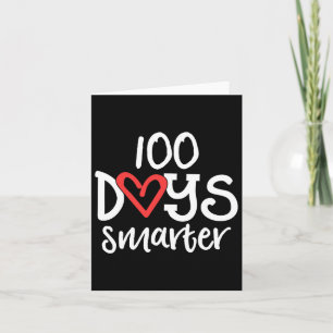 Tarjeta Días Más Inteligentes 100° Día Del Profesor De Ama