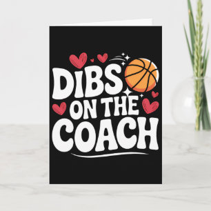 Tarjeta Dibs en el entrenador de Sketll divertida esposa d