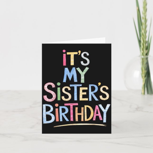 Tarjeta Dibujante a lápiz divertido boceto de cumpleaños d (Anverso)