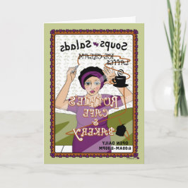 Tarjeta Dibujar la línea_A_Greeting