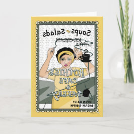 Tarjeta Dibujar la línea_C_Greeting