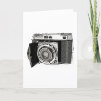 Dibujo de fotógrafo de cámara de película de 35 mm