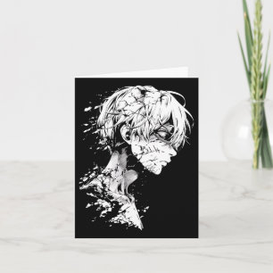 Tarjeta Dibujo de motivo de anime manga obra de arte anime