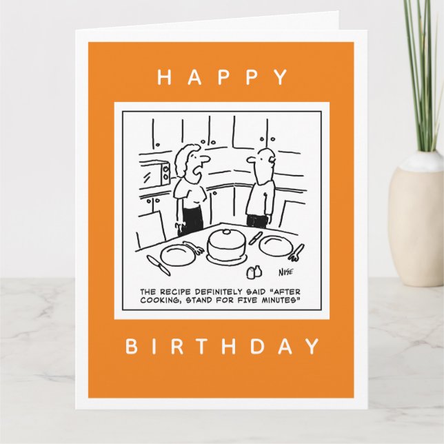 Tarjeta Dibujo De Receta Que Dice Que Debe Permanecer De P (Anverso)