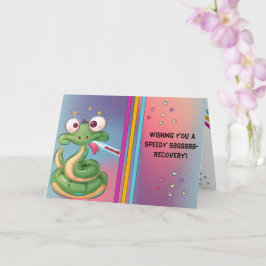 Tarjeta Dibujo de Serpiente Recuperación Rápida Mejora Pro