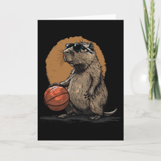 Tarjeta Dibujo del dibujo animado Capyra