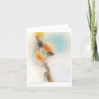 Tarjeta Dibujo del humo, Rockne Krebs, 1973 (tarjeta de