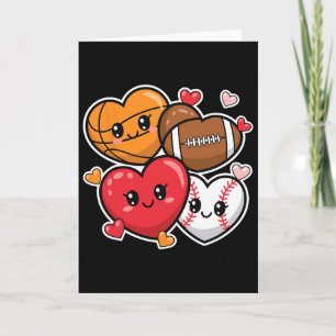 Tarjeta Dibujos De Huellas Amor Día De San Valentín Chicos