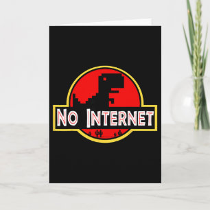 Tarjeta Dibujos divertidos de dinosaurios sin internet par