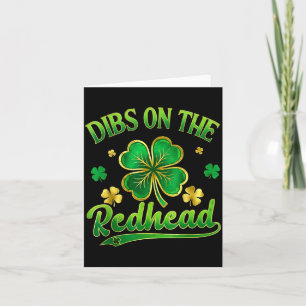 Tarjeta Dibujos divertidos del día de San Patricio irlandé