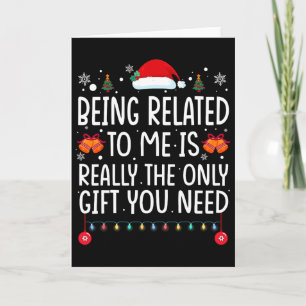 Tarjeta Dicho Divertido De Familia Correspondiente Relacio