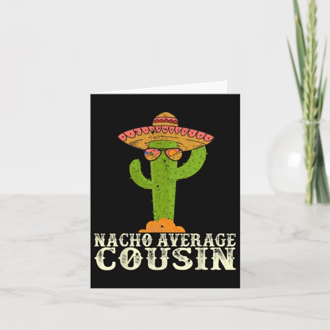Tarjeta Dicho divertido de meme de la fiesta del Cinco De  (Anverso)