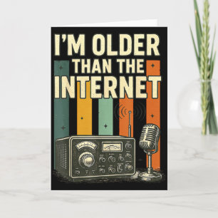 Tarjeta Dicho divertido retro humor vintage nostalgia de i