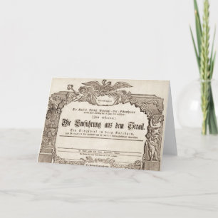 Tarjeta Die Entführung aus dem Serail (Mozart)