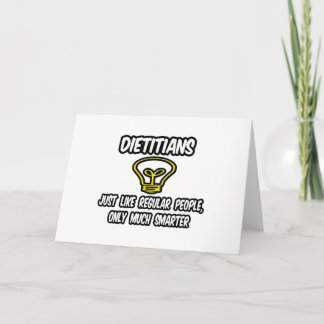 Tarjeta Dietistas... gente común y corriente, sólo más int