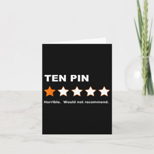 Tarjeta Diez Bolas Graciosas De Una Estrella De Pin Para B