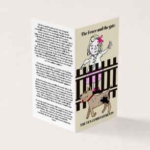 Tarjeta Diez comandos parables