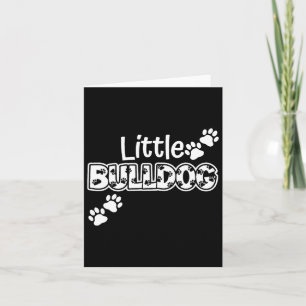 Tarjeta Diez de vuelta al juego de Bulldoges divertidos de