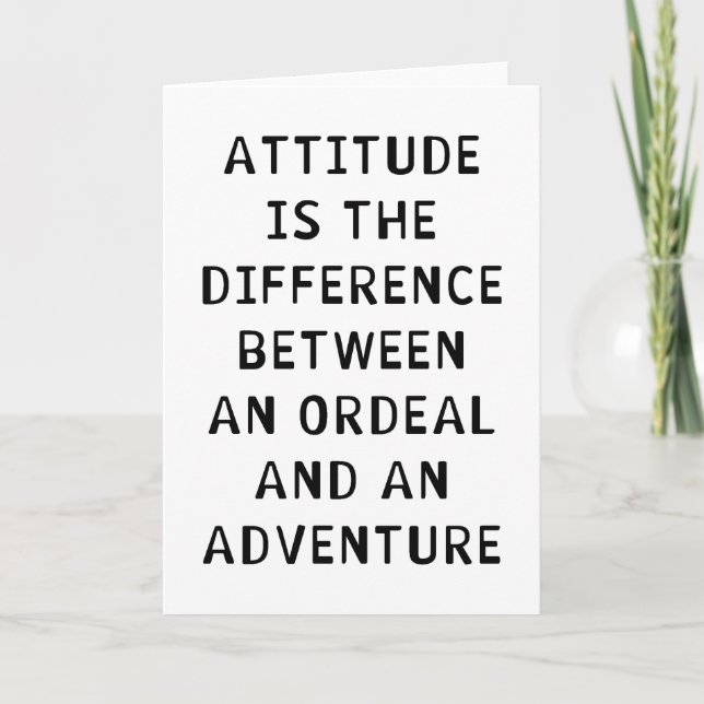 Tarjeta Diferencia de actitud (Anverso)
