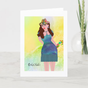 Tarjeta Difundiendo Alegría Diseño Creativo de LeeMarie