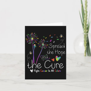 Tarjeta Difundir La Esperanza Encuentra La Cura Cure Cance