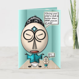 Tarjeta Diga confusa #1 (Tarjeta del Día del Padre)