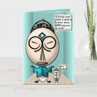 Tarjeta Diga confusa #1 (Tarjeta del Día del Padre)