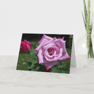 Tarjeta Diga "Hola" A Sus Amigos