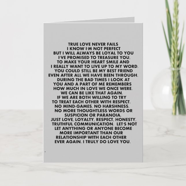 TARJETA DIGA QUE ES AMOR CITAS RELACIONES TRATANDO DE C (Anverso)