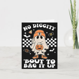 Tarjeta Diggity a punto de embolsar fantasma espeluznante