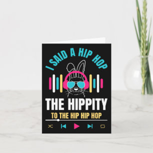 Tarjeta Dije cadera La caderita Para saltar Hip Hop Bunny