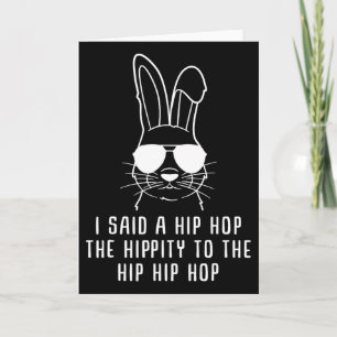 Tarjeta Dije cadera La caderita Para saltar Hip Hop Bunny