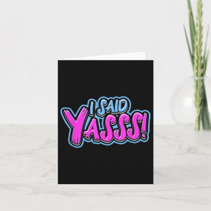 Tarjeta ¡Dije Que Sí! - Celebración Boda Novia Y Groom