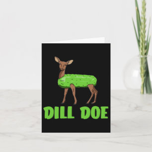 Tarjeta Dill Doe Gracioso Humor Adulto Gracioso Naturaleza