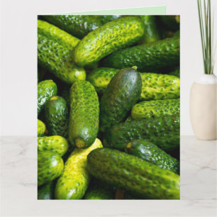 TARJETA DILL PICKLES BIG DILL BIRTHDAY FUNNY CARTA