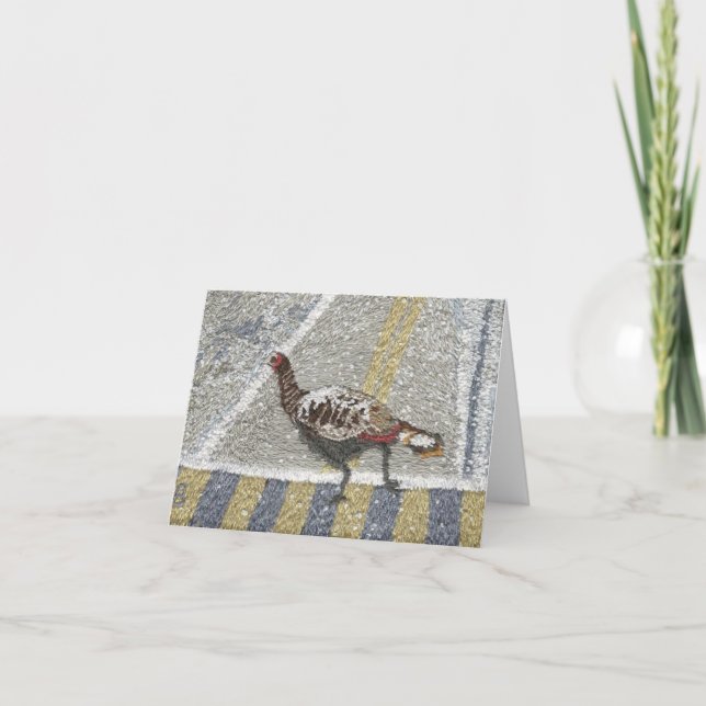 Tarjeta Dindee en el paso de peatones céntrico (Anverso)