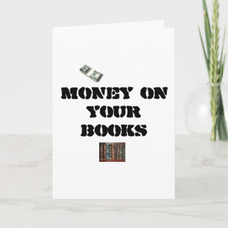 Tarjeta DINERO en tus libros...