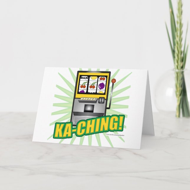 Tarjeta ¡Dinero grande de Ka-Ching! (Anverso)