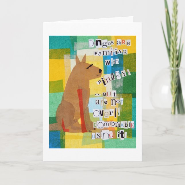 Tarjeta Dingo binario (Anverso)