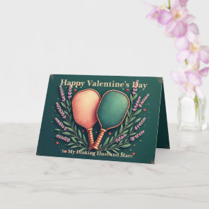 Tarjeta Dinks de lavanda y Love Lobs 💘 San Valentín