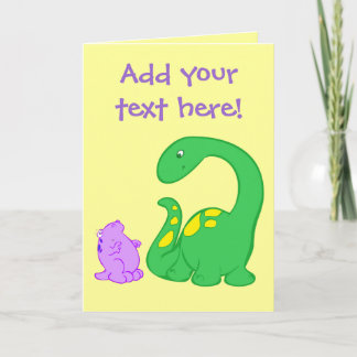 Tarjeta Dino Friends