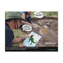 TARJETA DINO #GLOBEXIT (Colección Plano Tierra 201