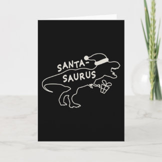 Tarjeta Dinosaur Christmas Kid Gift, Family Xmas Costumes
