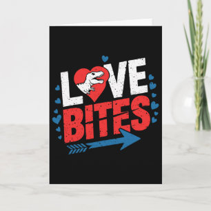 Tarjeta Dinosaurio Divertido Anti Día de San Valentín Mord