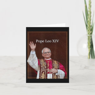 Tarjeta Dios bendiga al Papa Leo Xiv Shirt, Papa Leo Xiv