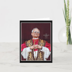 Tarjeta Dios bendiga al Papa Leo Xiv Shirt, Papa Leo Xiv