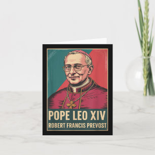 Tarjeta Dios bendiga al Papa León Xiv Camiseta Papa León