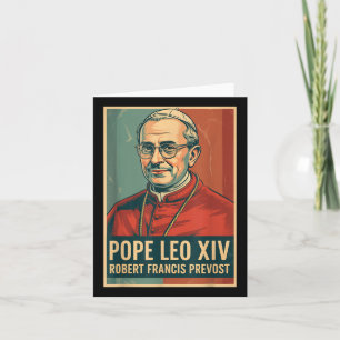 Tarjeta Dios bendiga al Papa León Xiv Papa León Xiv