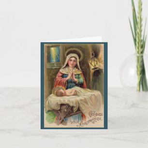Tarjeta Dios bendiga su Navidad