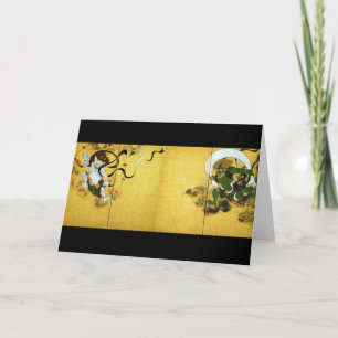 Tarjeta dios del viento y dios del trueno, Tawaraya Sotats